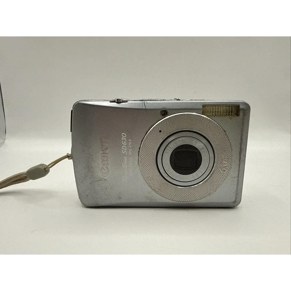 Canon PowerShot SD630 Digital ELPH Camera 6MP Untested For Parts Repair